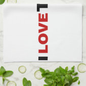 私はトランプが大好き キッチンタオル (折り畳み)