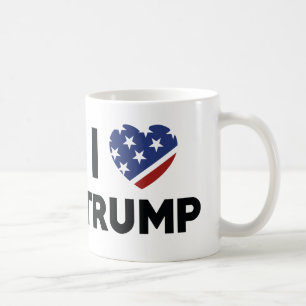 私はトランプが大好き コーヒーマグカップ