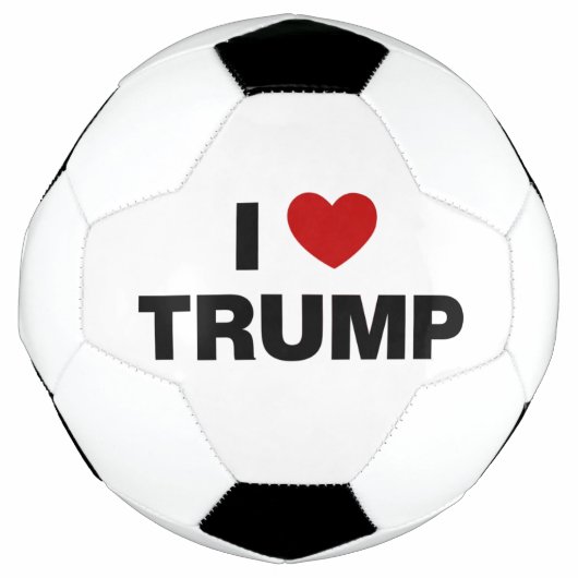 私はトランプが大好き サッカーボール (正面)