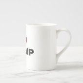 私はトランプが大好き ボーンチャイナマグカップ (右)