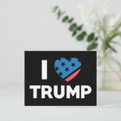 私はトランプが大好き ポストカード (スタンド正面)