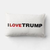 私はトランプが大好き ランバークッション (裏面)