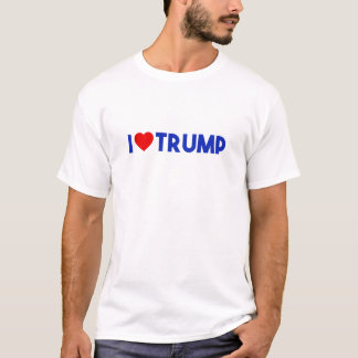 私はトランプが大好き Tシャツ