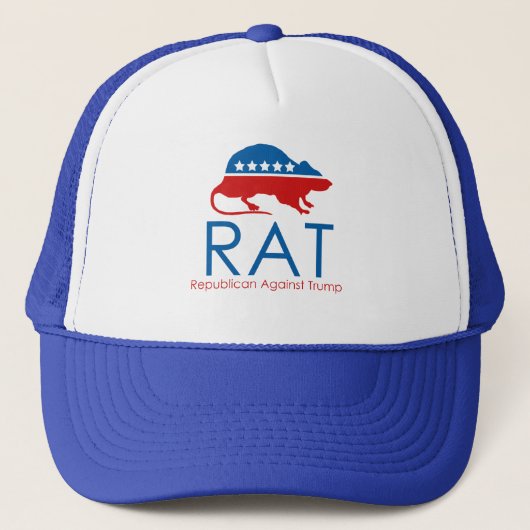 私はトランプに対する共和党である キャップ (正面)