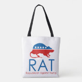 私はトランプに対する共和党である トートバッグ (裏面)