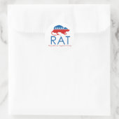 私はトランプに対する共和党である ラウンドシール (バッグ)