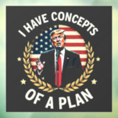 私はトランプの討論会の計画の概念を持っている ウィンドウサイン (シート3)