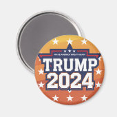 私はトランプを支持する マグネット (正面/裏面)