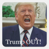 私はトランプを選んだ！ スクエアシール (正面)