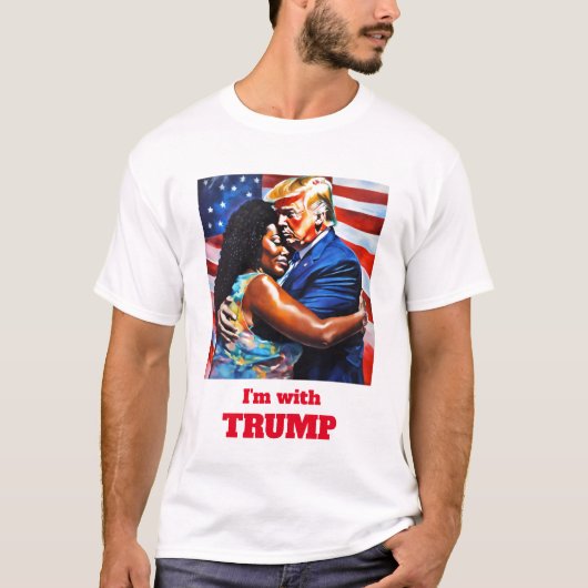 私はトランプヴィンテージTシャツを持っている Tシャツ (正面)