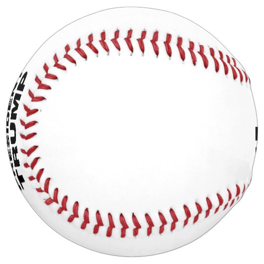 私はトランプ大統領ハートを愛する ソフトボール (正面左)