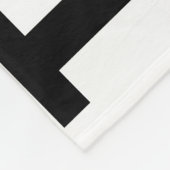 私はトランプ大統領ハートを愛する フリースブランケット (角)