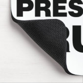 私はトランプ大統領ハートを愛する マウスパッド (コーナー)