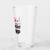 私はトランプ大統領ハート タンブラーグラス (左)