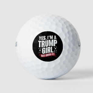 私はトランプ支持者です 諦めてください 2024年選挙 ゴルフボール