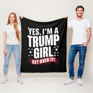 私はトランプ支持者です 諦めてください 2024年選挙 フリースブランケット