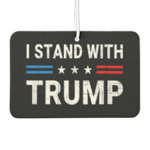 私はトランプ米州旗を掲げる