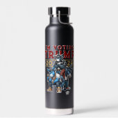 私はトランプ2024に投票している ウォーターボトル (左面)