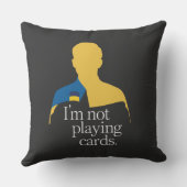 私はトランプ クッション (裏面)