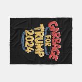 私はトランプ・ヴァンス・アウトローのヒルビリーの投票をしている フリースブランケット (正面(横))