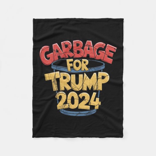 私はトランプ・ヴァンス・アウトローのヒルビリー1の投票をしている フリースブランケット (正面)