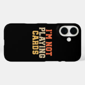 私はトランプ Case-Mate iPhoneケース (裏面 (横))