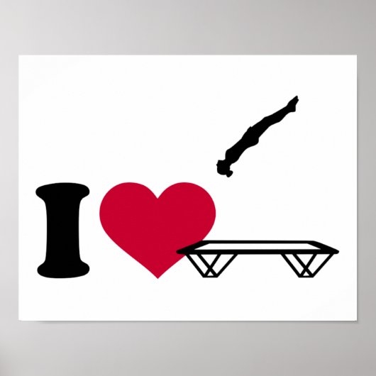 私はトランポリンが大好きだ ポスター (正面)