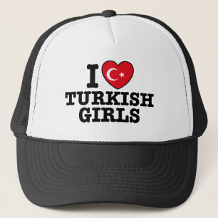 私はトルコの女の子が大好き キャップ