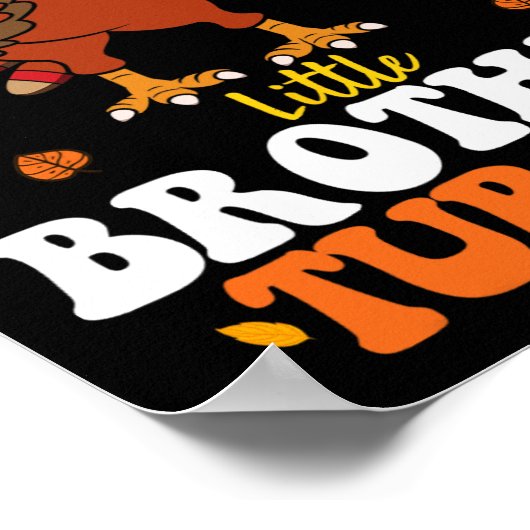 私はトルコの弟おもしろいだ感謝してい ポスター (角)