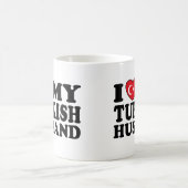 私はトルコ人の夫を愛している コーヒーマグカップ (中央)