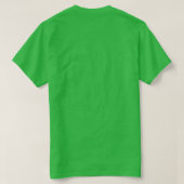 私はトルコ来の感謝祭のためにここおもしろいにいる Tシャツ (デザイン裏面)