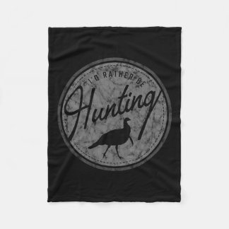 私はトルコ狩りになる フリースブランケット
