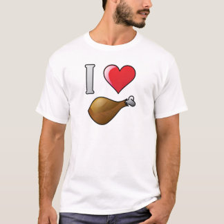 私はトルコ足を愛します! -感謝祭のトルコ足 Tシャツ