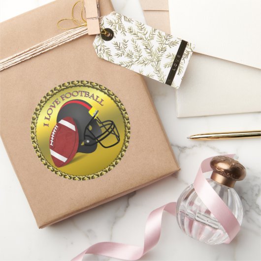私はトレンディーエレガントモダンサッカー ラウンドシール (ギフト)