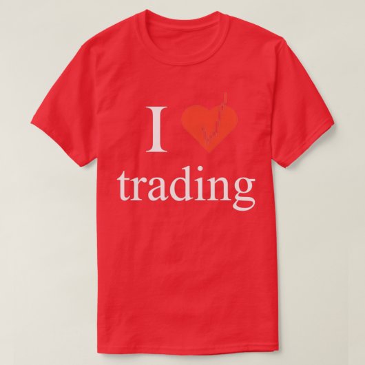 私はトレーディング2が大好き Tシャツ (デザイン正面)