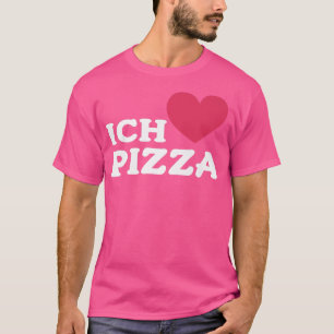 私はドイツのピザ大好きグルメフードラバーピザパン Tシャツ