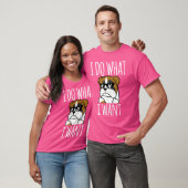 私はドイツのボクサー犬が欲しいようにしている Tシャツ (ユニセックス)