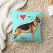 私はドイツの羊飼いが好き クッション (ブランケット)