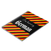 "私はドイツの"ノートを学んでいます ノートブック (左側)