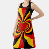 私はドイツ料理料理大好き エプロン (インサイチュ)