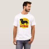 私はドイツ語を少し知っている Tシャツ (正面フル)