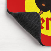 私はドイツ語少しを知っています マウスパッド (コーナー)