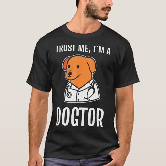 私はドクターの獣医アシスタントである Tシャツ (正面)