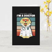 私はドクタードクターだと信じて下さい カード (黄色い花)