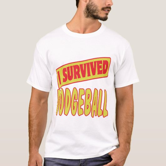 私はドジ生き延びボール Tシャツ (正面)
