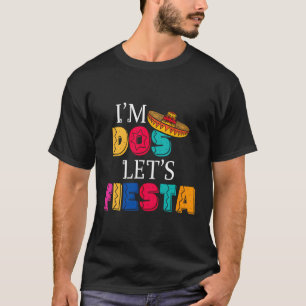 私はドスFiesta Taco Twosday 2Nd Birthday 2Y Tシャツ