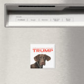 私はドナルドトランプを決して食べない! マグネット (インサイチュ (食洗機))