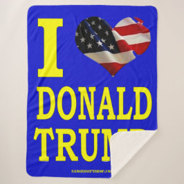 私はドナルド・トランプが大好き シェルパブランケット