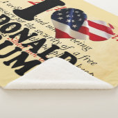 私はドナルド・トランプが大好き シェルパブランケット (3/4)