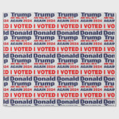 私はドナルド・トランプに投票した ラッピングペーパー (フラット)